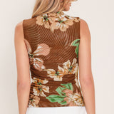 MOCHA GARDEN POWER MESH TOP