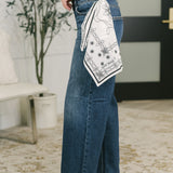 Kaiya Low Rise Wilhelmina Baggy Jean with Bandana Loop