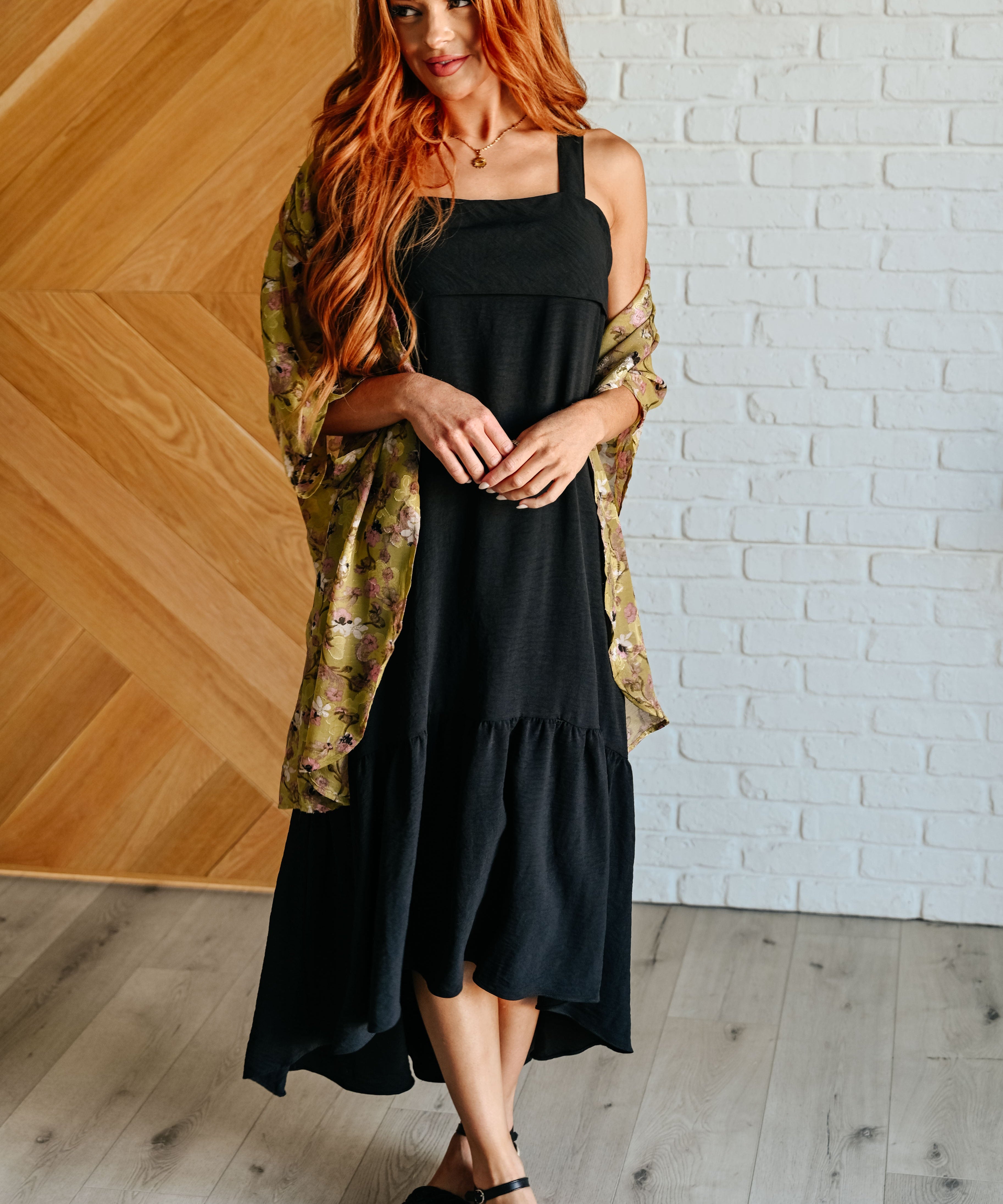 Nightlife Tie Back Maxi Dress