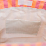 Citrine Tote in Pink and Orange