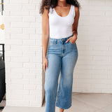 High Rise Wide Leg Jeans in Three Colors