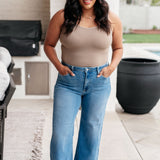 High Rise Wide Leg Jeans in Three Colors