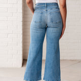 High Rise Wide Leg Jeans in Three Colors