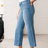 High Rise Wide Leg Jeans in Three Colors