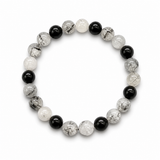 Rutilated Quartz Crystal Bracelet
