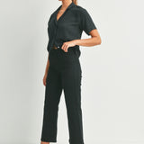 High Rise Wide Leg Jeans in Three Colors