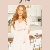 Serene Spell Square Neck Dress