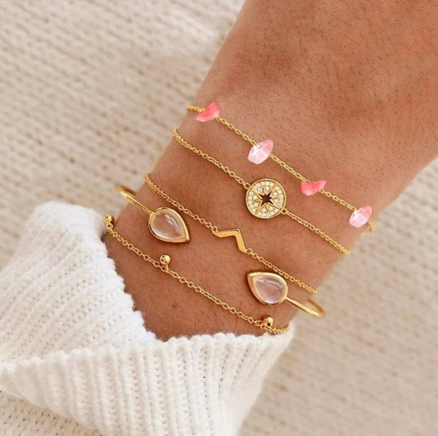 SIMPLE SUN BRACELET SET