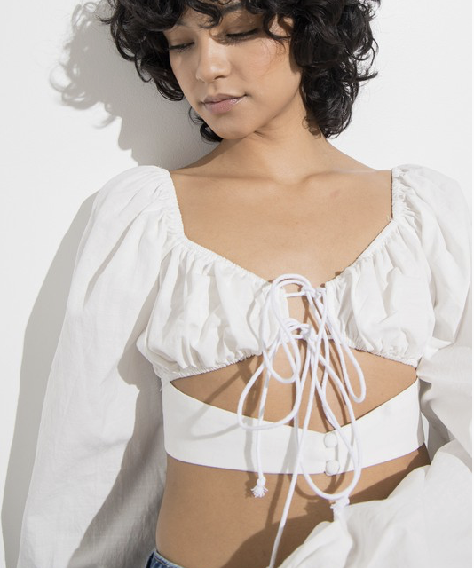 Pure Peekaboo Top