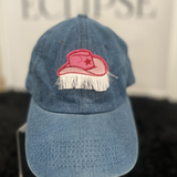 COWGIRL CAP W FRINGE