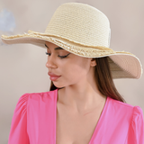 FRAYED SUN HAT