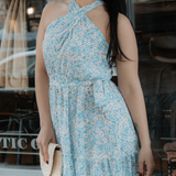 FLOWER SHOPS MIDI DRESS