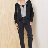 Comfort Fleece Blazer with Hoodie Insert