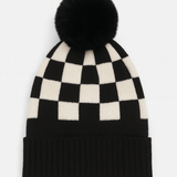 Pom-Pom Cable Knit Beanie