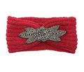 Crystal Embellished Knit Headwrap