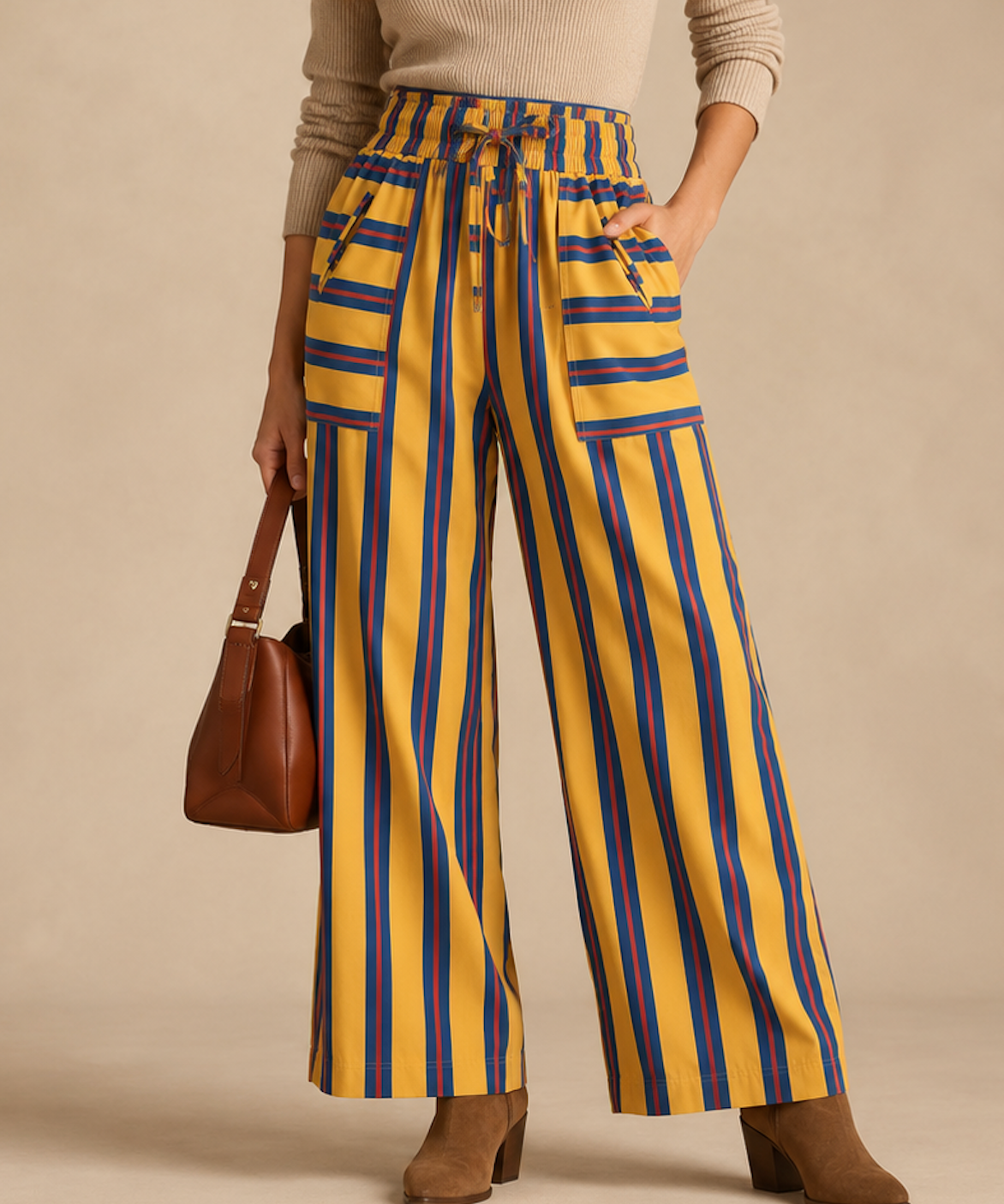 The Prism Wide Leg Cargo Pants
