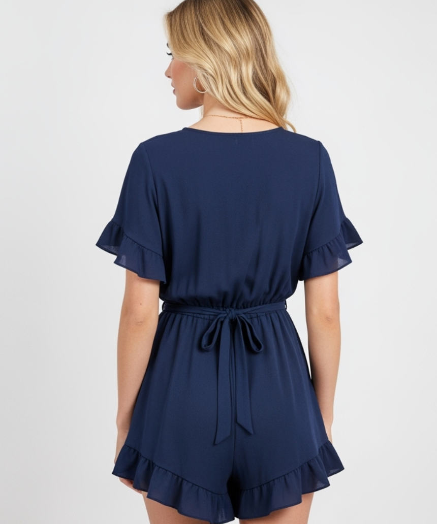 MIDNIGHT HOUR ROMPER