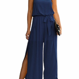 BREEZY LUXE WIDE LEG JUMPSUIT