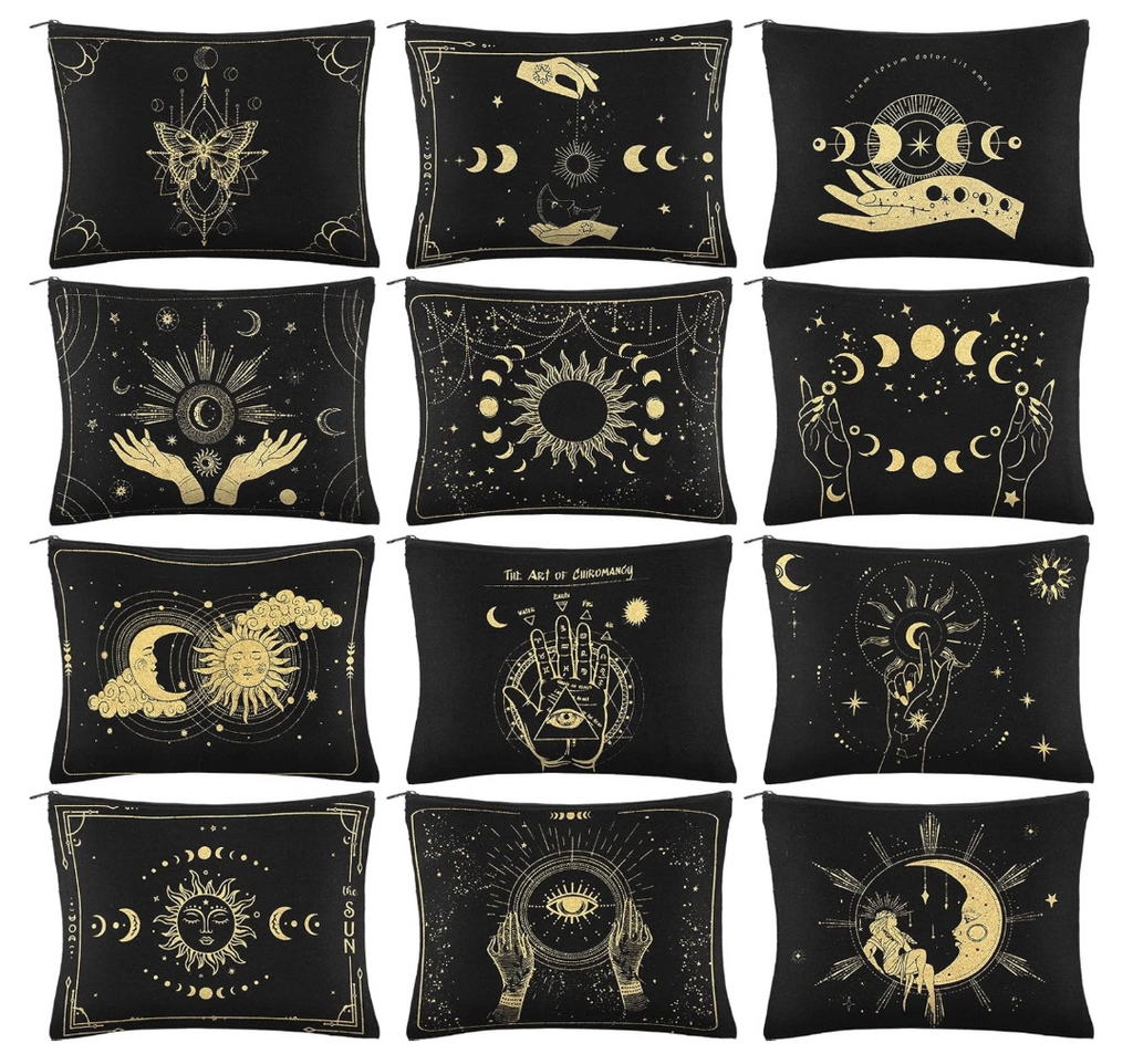 Celestial Moon & Sun Pouches