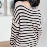 Self Assured Striped Sweater
