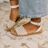 Sibley Sandal in Bone