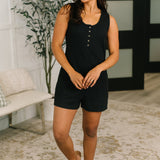Spontaneous Outing Henley Romper