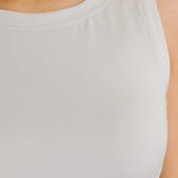 Start of Everything Round Neck Tank in Bone