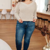 Stuck In The Moment V-Neck Sweater