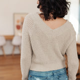 Stuck In The Moment V-Neck Sweater