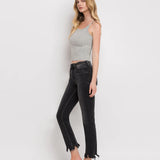 In A Bottle - High Rise Slim Straight - BY FLYING MONKEY