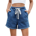 ROLLED HEM DRAWSTRING SHORT
