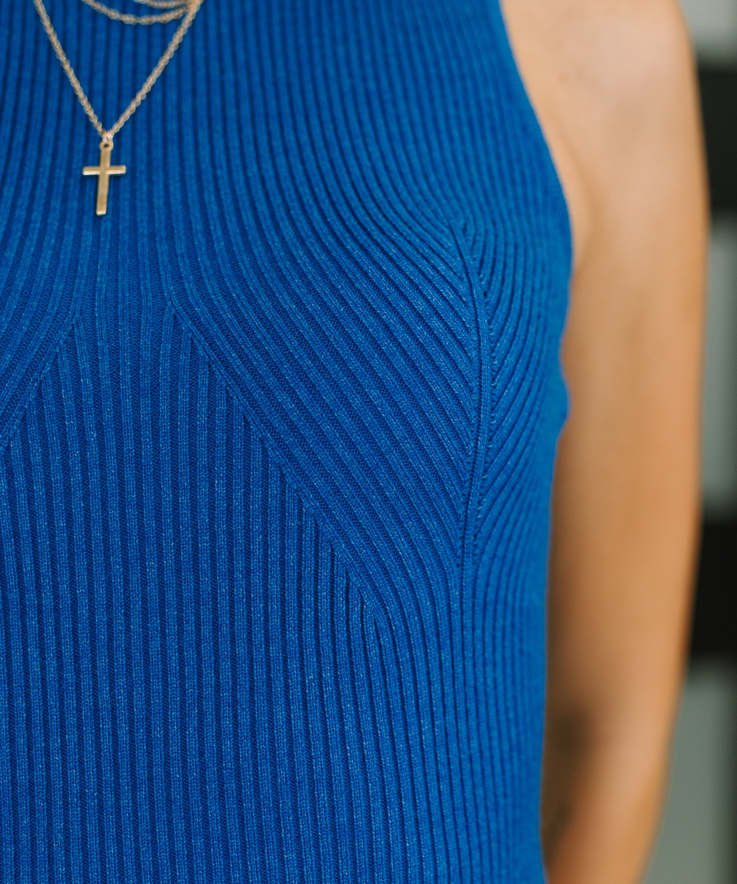 Your Full Attention Sweater Knit Midi Dress
