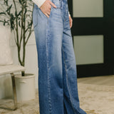 Zenim Printed Wide Leg Bottoms
