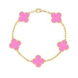 Clover Bracelet 18K Gold Plated