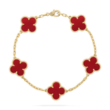 Clover Bracelet 18K Gold Plated