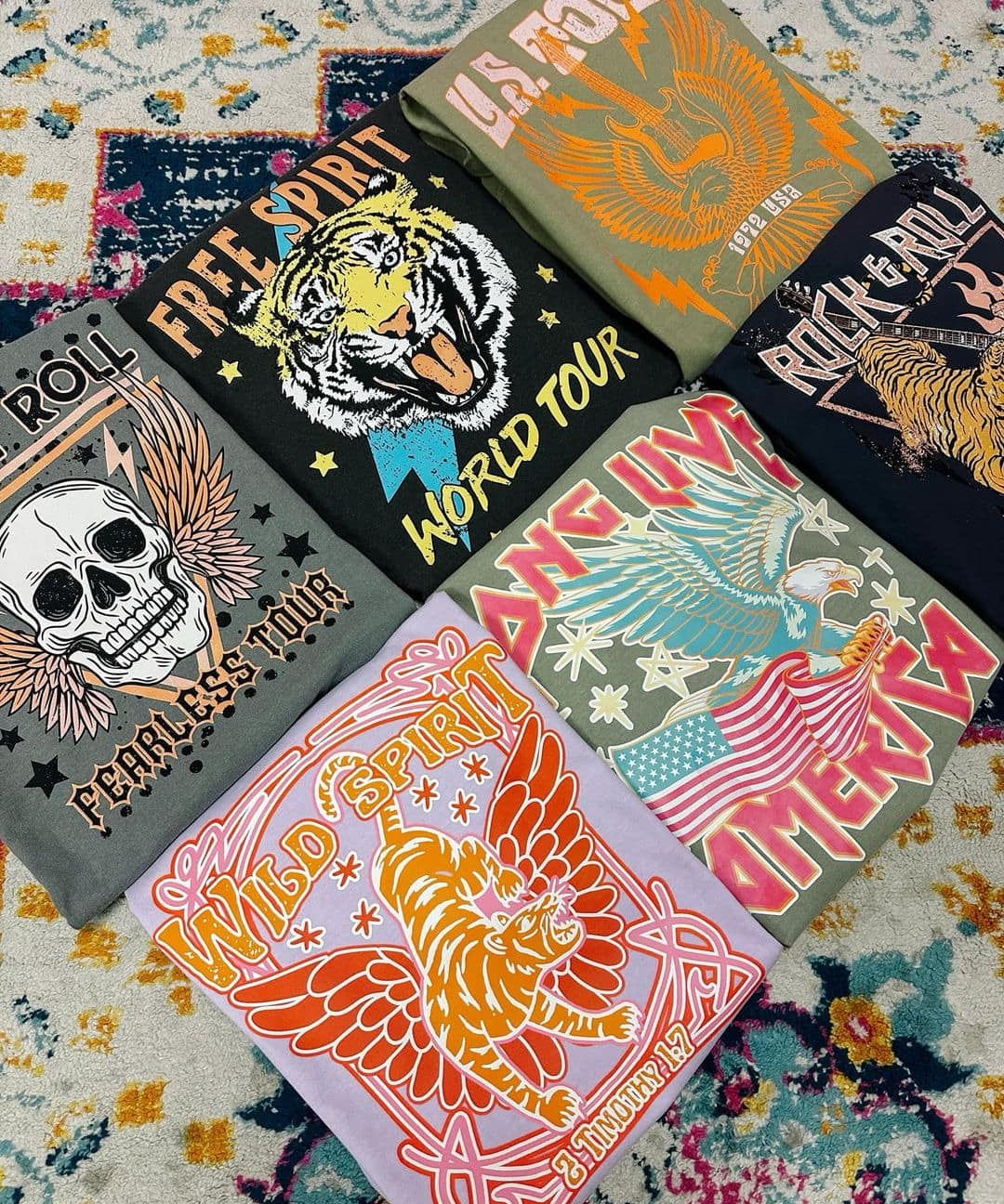 Free Spirit World Tour Graphic Tee