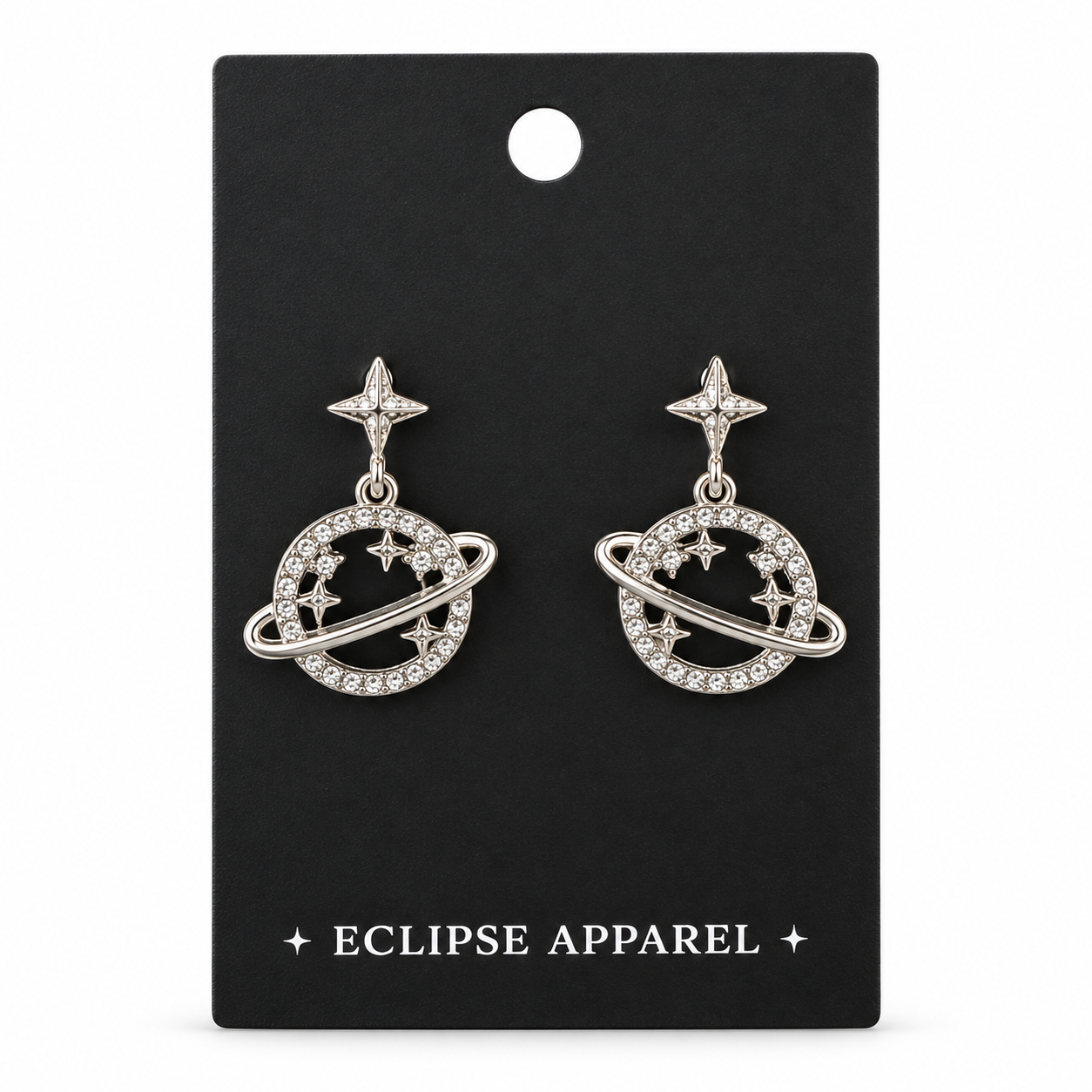 Saturn’s Spark Earrings