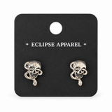 Poisoned Mind Skull Studs