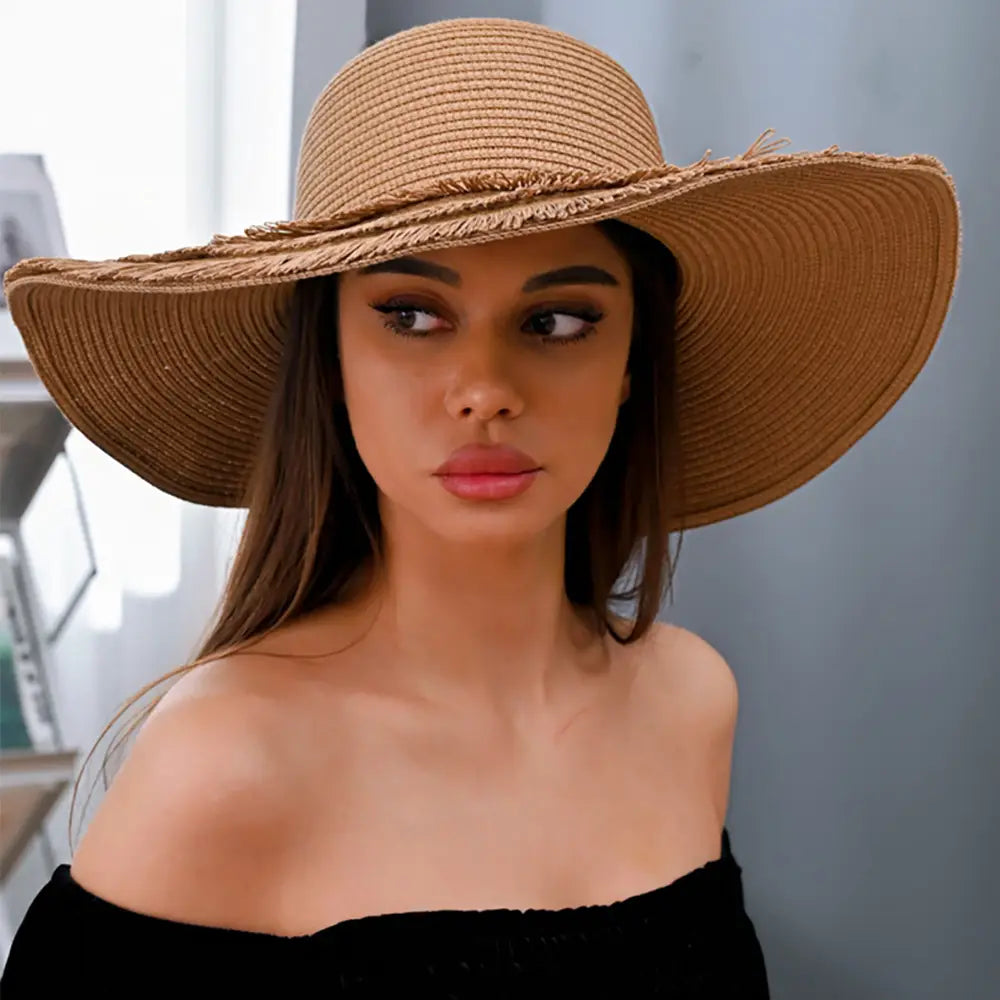 FRAYED SUN HAT