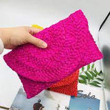 WEAVED CLUTCH
